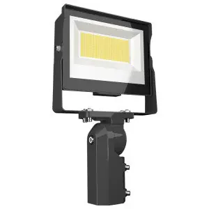 RAB Lighting X17XFU60SF Floodlight 3891-8372 Lumens Adjustable 60/50/30W CCT 5000/4000/3000K Slipfitter Bronze