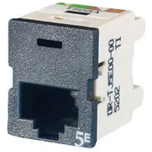 Ortronics OR-TJ5E00-00 Clarity TracJack Cat 5e Jack Black