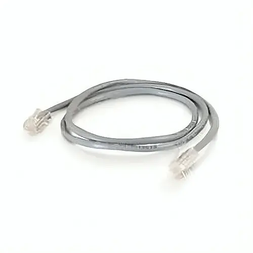 Quiktron 560-100-100 CAT5e Patch Cable Gray 100' No-Boot Patch Cord