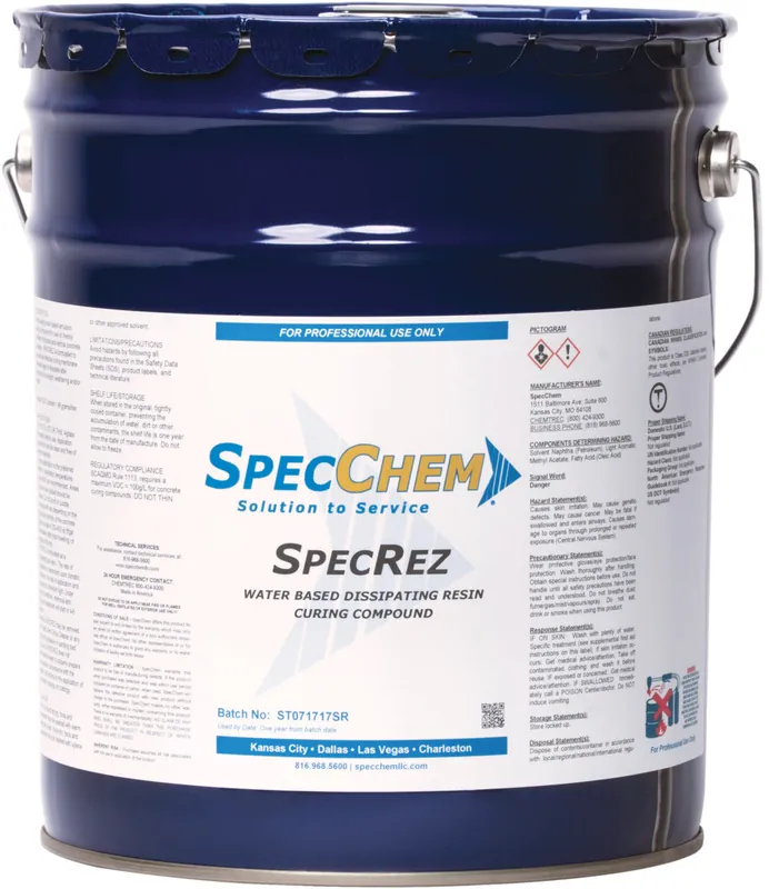 SpecChem SREZ5 SpecRez Resin Cure 5 Gal.