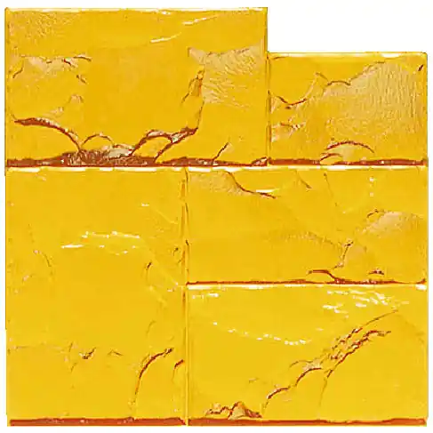 Brickform FM3125Y 23 x 23 Regular Yellow Ashlar Cut Slate