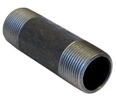 ANVIL 330231002 1-1/4 x 18 in. Black Steel Nipple