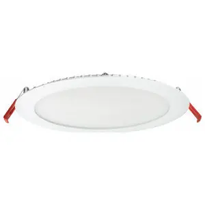 Lithonia LQMSW3R120/277ELNM6 Quantum® LED Emergency Exit Quick Mount® Thermoplastic Single Face White Housing Red Letters