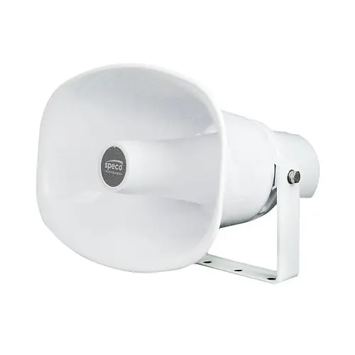 Speco Technologies SPIPH9AM IP Horn Speaker with Mic 30W PoE