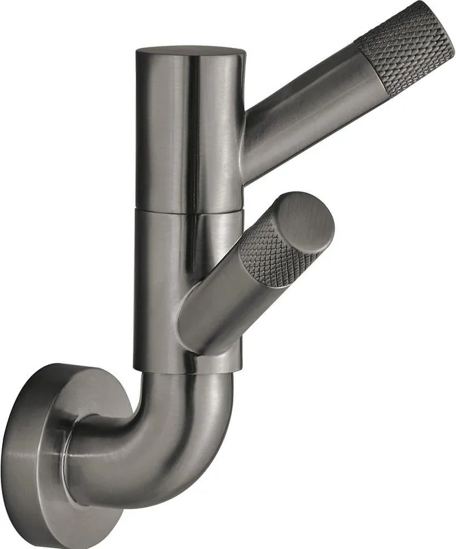 Brizo 693537-SL Litze 2-Hook Robe Hook in Luxe Steel