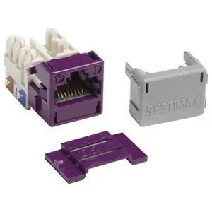 CommScope Systimax 700206675 GigaSPEED XL® MGS400 Series Category 6 U/UTP Information Outlet Violet