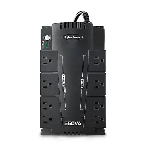 CyberPower CP550SLG Standby UPS Series Compact UPS Systems with Standby Topology 550VA 330W