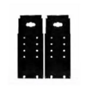 Chatsworth 35700-701 Tool-Less Mounting Bracket Kit 2-Post Rack Mid-Power PDU ft. s For Open Two and Four Post Racks Black