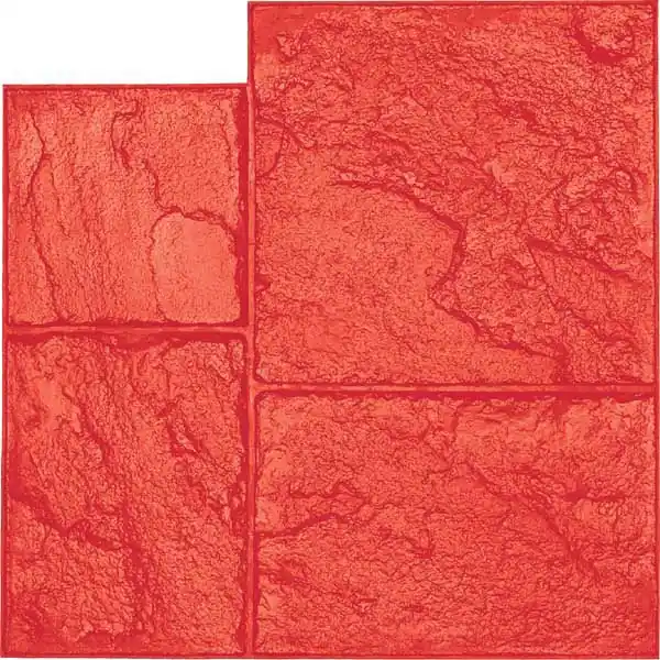 Brickform FM100R Rough Cut Ashlar Red