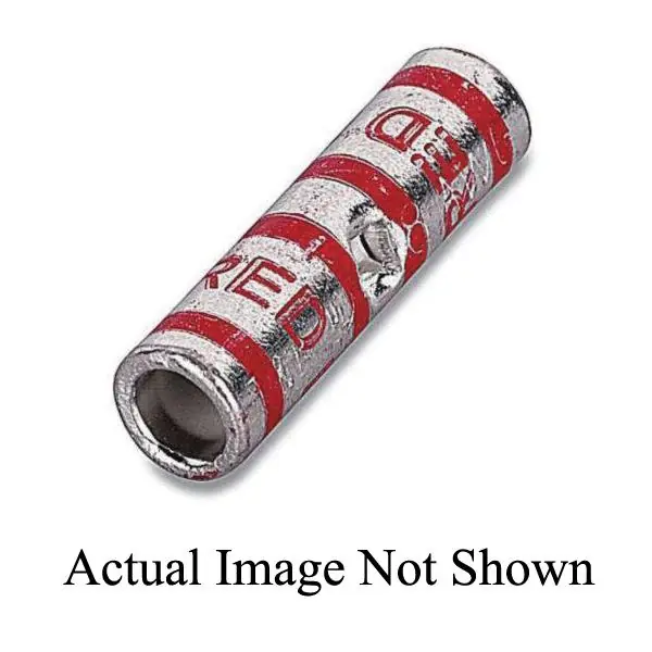 Color-Keyed 54505 Connector Splice 6AWG Copper 1 in