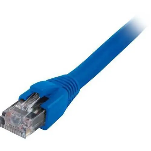 Comprehensive CAT6SH-100BLU CAT6 Snagless Solid Shielded Patch Cable 100' Blue