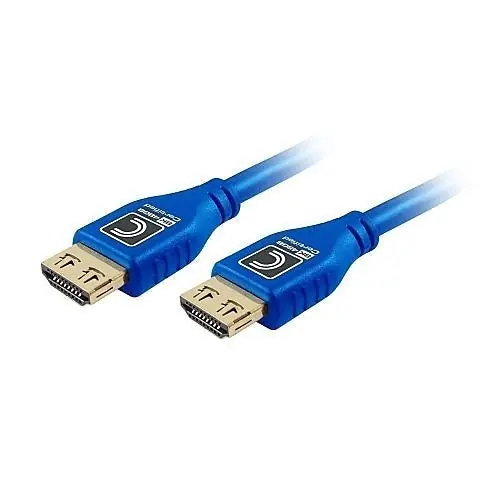 Comprehensive MHD18G-3PROBLU MicroFlex Pro AV/IT Integrator Series Certified 4K60 18G High Speed HDMI Cable with ProGrip Cool, 3' Blue