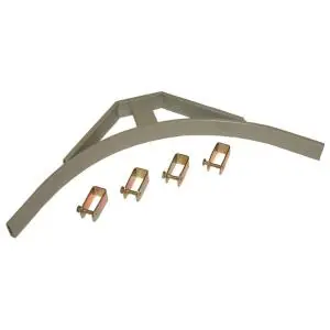Chatsworth 11959-724 Cable Runway Corner Bracket 24 In.W x 1.5 In.H x 24.13 In.L Black