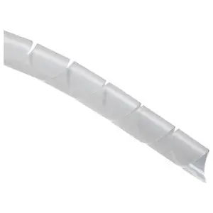 ABB SRPE-375-9-C Catamount® Black Weatherable Polyethylene Reverse-Cut Spiral Wrap 100 ft Reel .375 OD