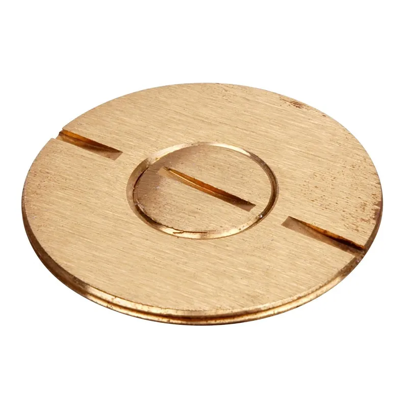 Steel City 698 Floor Plate Plug Insert Flush Service Cover Brass