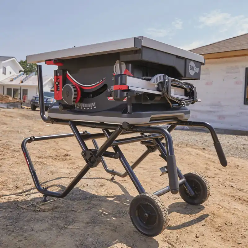 SawStop JSS120A60 Jobsite Saw Pro with Mobile Cart Assembly 1.5-Hp