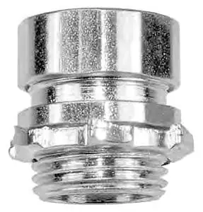 American Fittings EC755BUS 2 EMT Insulated Compression Connector, Steel (USA)