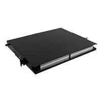 Siemon LVE-1U-MD-T01A LightVerse Rack-Mount Fiber Enclosure