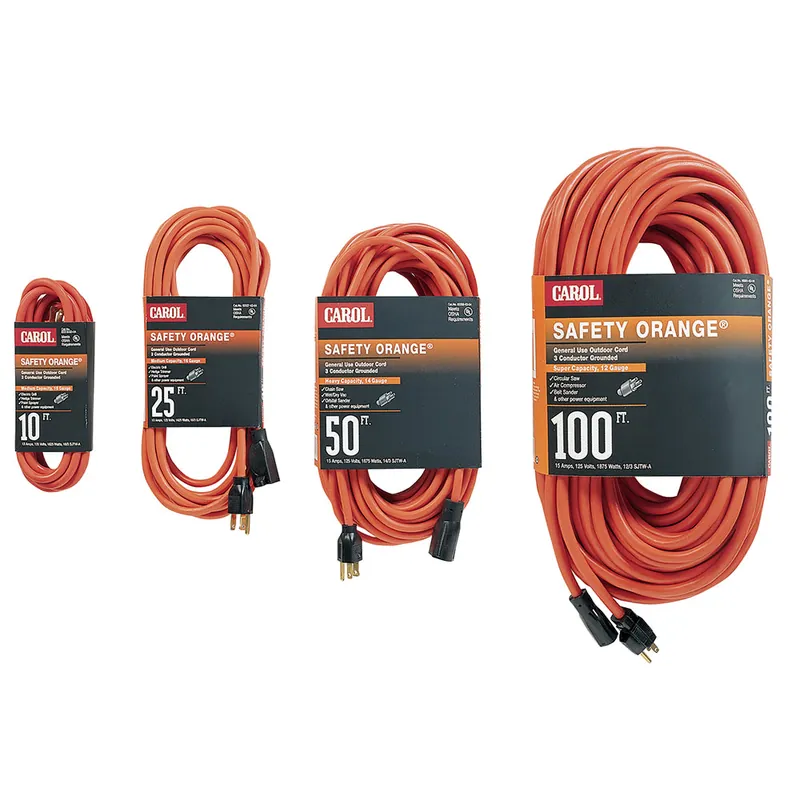 Prysmian Group 03327.63.04 16/3 SJTW Extension Cord 25 ft