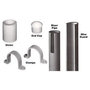 Charles Industries 12-219 219/222 Series Straight with Offset & Notch 1-1/4 in. Dia