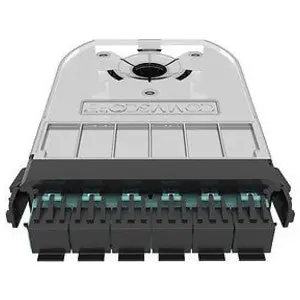CommScope Systimax 760109470 SYSTIMAX 360G2 Cassette 12 LC LazrSPEED Aqua with Pigtails iPatch Ready