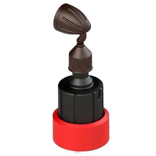 Rockustics CB5 Cherry Bomb 5 3-Way Outdoor In-Ground Speaker with Built-In Subwoofer, Ohms/ 70 Connections