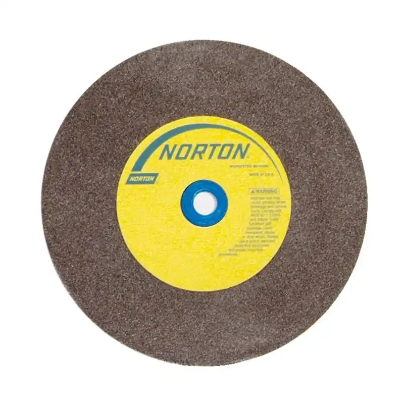 Norton 076607-88270 Bench & Pedestal Wheel Standard Type 1 Gray 7 x 1 x 1 Medium