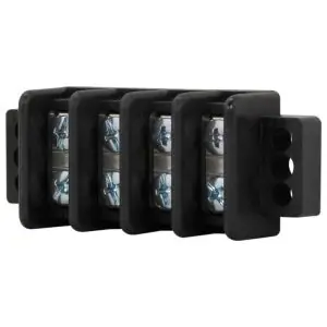 Bussmann (Eaton) TB300-05 TB300 Series Barrier Terminal Block Connector Double Row 5 Pole 30A 600V