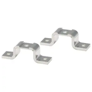 StructuredGround UGB-B-SO Universal Ground Bar Stand-Offs Tin-Plated Copper 2.34 in. L