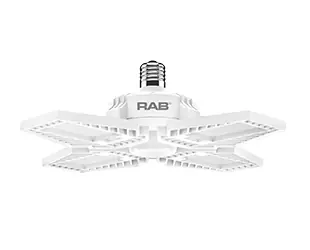 RAB Design Lighting HID-80-V-E26-850-BYP-GL Garage