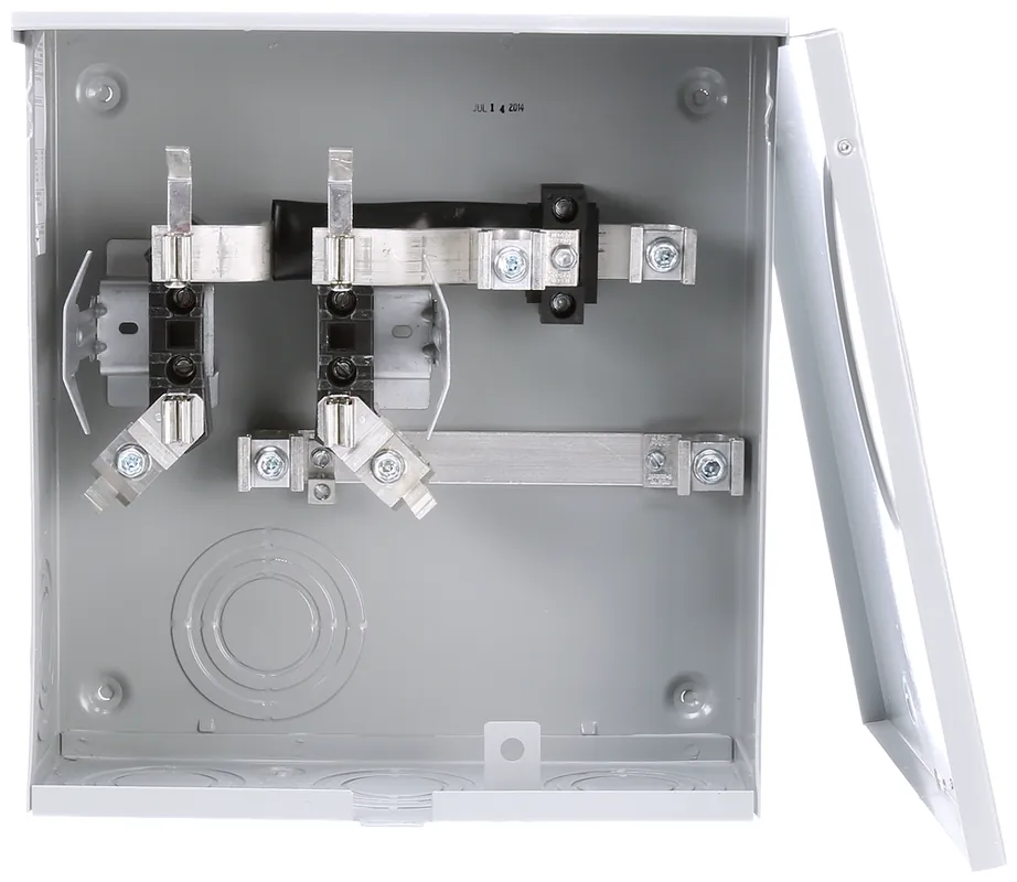 Talon UAS817-PPGP Siemens UAS817-PPGP 600 VAC 200 Amp 1-Phase 3-Wire 4-Jaw 1-Position Horn Bypass Ringless Meter Mounting Equipment