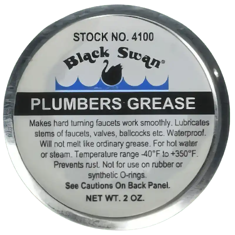 Black Swan Manufacturing Co 04100 2 oz Heat Proof Valve Stem Grease
