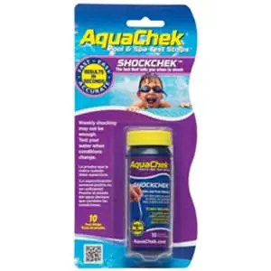 AquaChek 512254 ShockChek Test Strips, 10 Strips