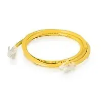Quiktron 560-115-014 CAT5E Patch Cable, 14' Yellow