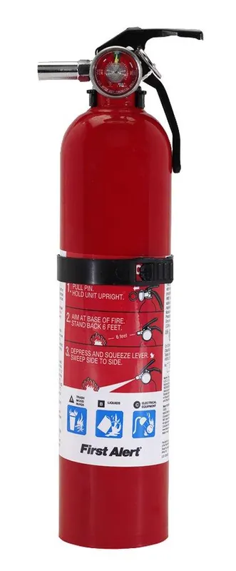 BRK GARAGE10 10-B:C Fire Extinguisher-Rechargeable