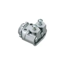 Arlington SG3838 Duplex Saddle Grip Connector 3/8 in Trade 1/2 in Knockout