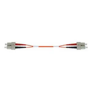 Lynn Electronics SCSCDUPMM-7M Fiber Patch Cable, SC/SC 62.5 OM1 Multimode, 7m