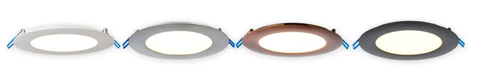 Lotus LED Lights LL6R-30K-WH Super Thin 17W LED 6in Round 3000K White