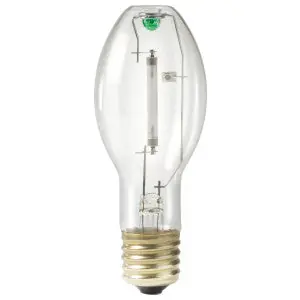 Signify SON150WE39ED75CLSL/12 HID Lamp Hard Glass ED-23 1/2 Shape E39 Base 17 CRI 14220 lm Mean 2100K 24000 hr 3.2 A Clear