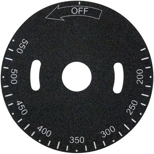 Vulcan 00-498037-0000A Plate Temp Dial 200-550F
