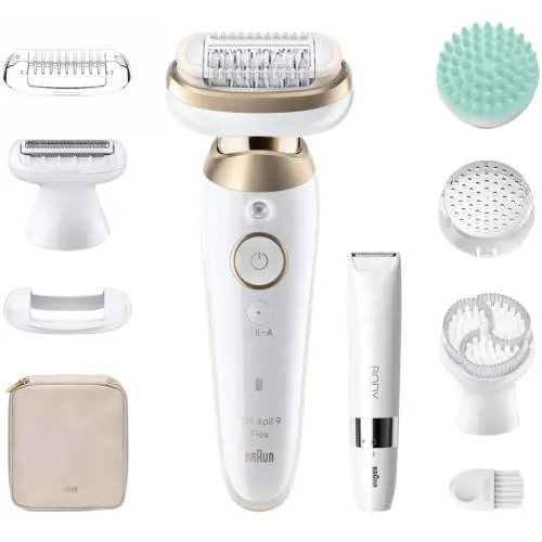 Braun 80746272 SE 9-9481 360 Flex Skin Spa Go