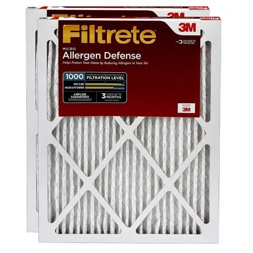 3M Filtrete Products AD01-2PK-6E Allergen Defense Filter 16 In