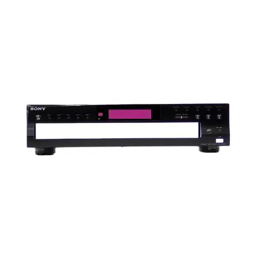 Sony X-2549-034-1 FRONT PANEL ASSEMBLY (5CDUSB)