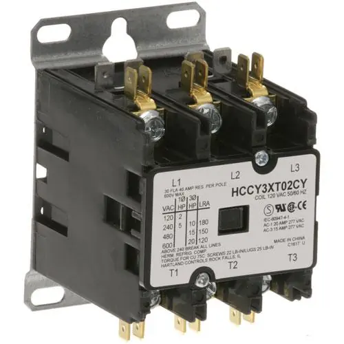 Vulcan 00-411497-000C3 Contactor 3P 30/40A 120V