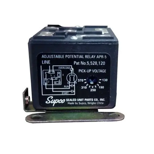 HVAC 5-Apr APR5 ADJ POTENTIAL RELAY