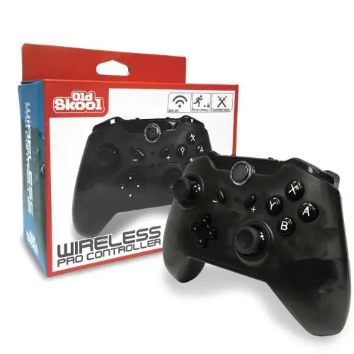 Video Gaming OS-7456 Black Wireless Pro Controller