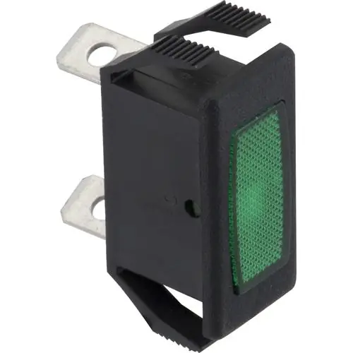 Pitco PP10331 Lamp 125V Green Rect