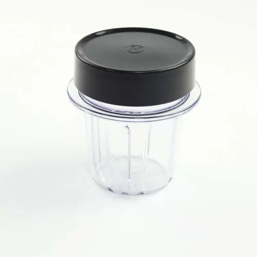 Delonghi KW714918 Glass Mill Jar & Lid - Black