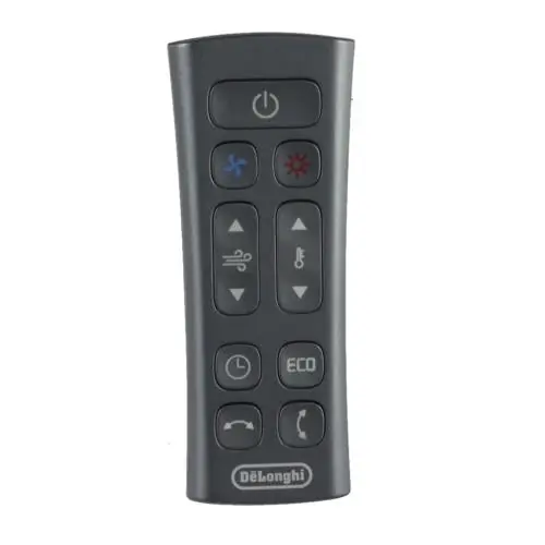 Delonghi 5511410291 RCU HFX85 GREY DL GY 74 JP
