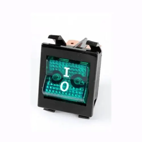 Hatco 02.19.076.00 SWITCH ROCKER 250V GREEN DPST